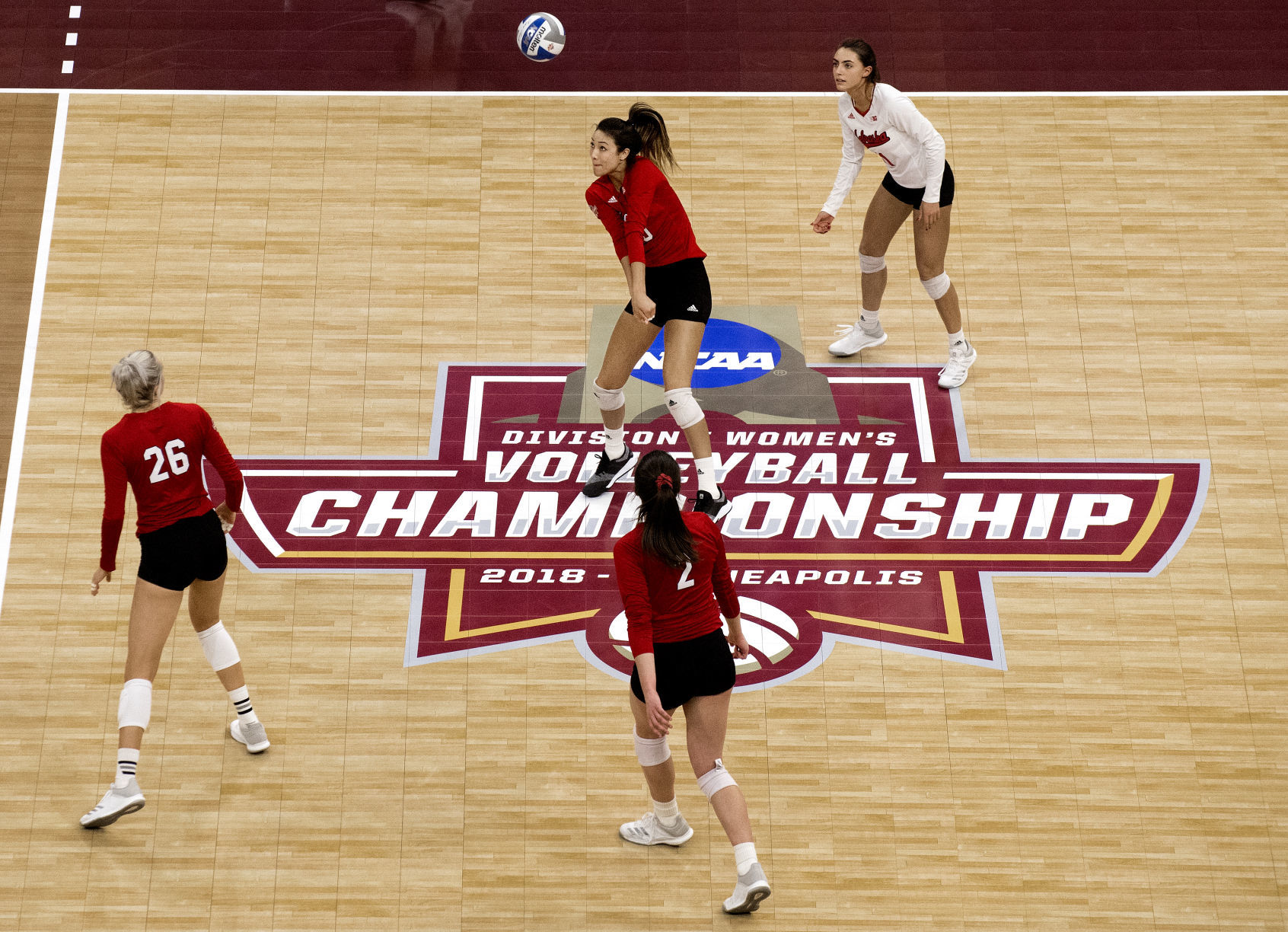 Nebraska volleyball vs. Illinois, 12.13